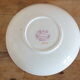 3 different saucers in English porcelain Minton