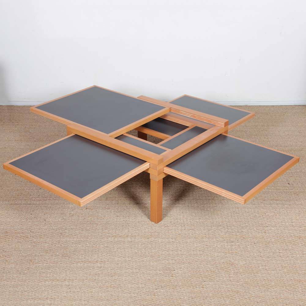 Modular coffee table by Bernard Vuarnesson for Bellato, 1980
