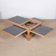 Modular coffee table by Bernard Vuarnesson for Bellato, 1980