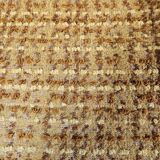 Vintage 1970 curled fireside chair