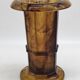 George Davidson Vintage Art Deco Amber Clouded Glass Vase