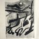 Nicole quétin, the night, c. 1990. etching signed in pencil