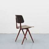 Pair S16 chairs from Galvanitas - ebony/pearl copper - Reissue