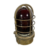 Brass cargo passageway wall lamp