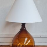 Vintage demijohn lamp