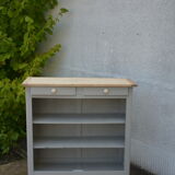 Parisian buffet without door, library, counter