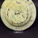 Eusebio Diaz Costa 1904 - 1966 Ceramic deep plate Bisbal Gerone n°1
