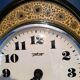 German clock "peter- uhren gmbh" in vintage ceramic