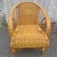 Fauteuil enfant en rotin