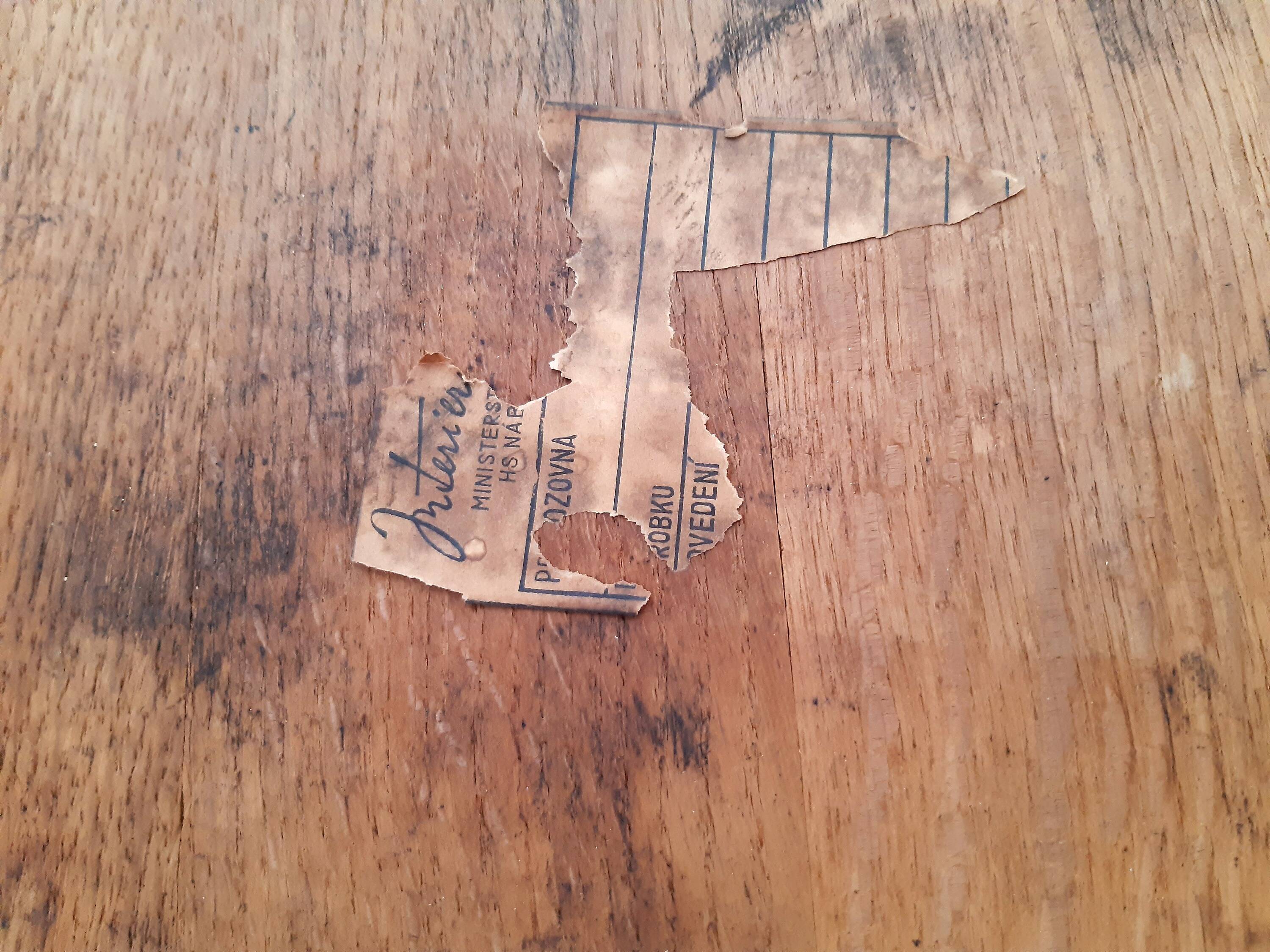 Czech Coffee Table by Kozelka and Kropacek, Interier Praha, 1950s