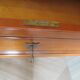 large curved chest of drawers - solid wood - cherry - 4 drawers - Louis Philippe