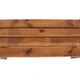 Scandinavian pine bench, Sweden, 1970