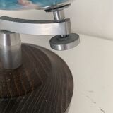 Large vintage 1985 terrestrial globe Taride wood - 38 cm