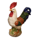 Coq en faïence Comoléra xixeme