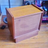 Table de chevet marine de bateau vintage 70's