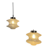 Suspension and ceiling light 'MEERPAAL' B-1048 by Raak Amsterdam 1960