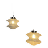 Suspension and ceiling light 'MEERPAAL' B-1048 by Raak Amsterdam 1960