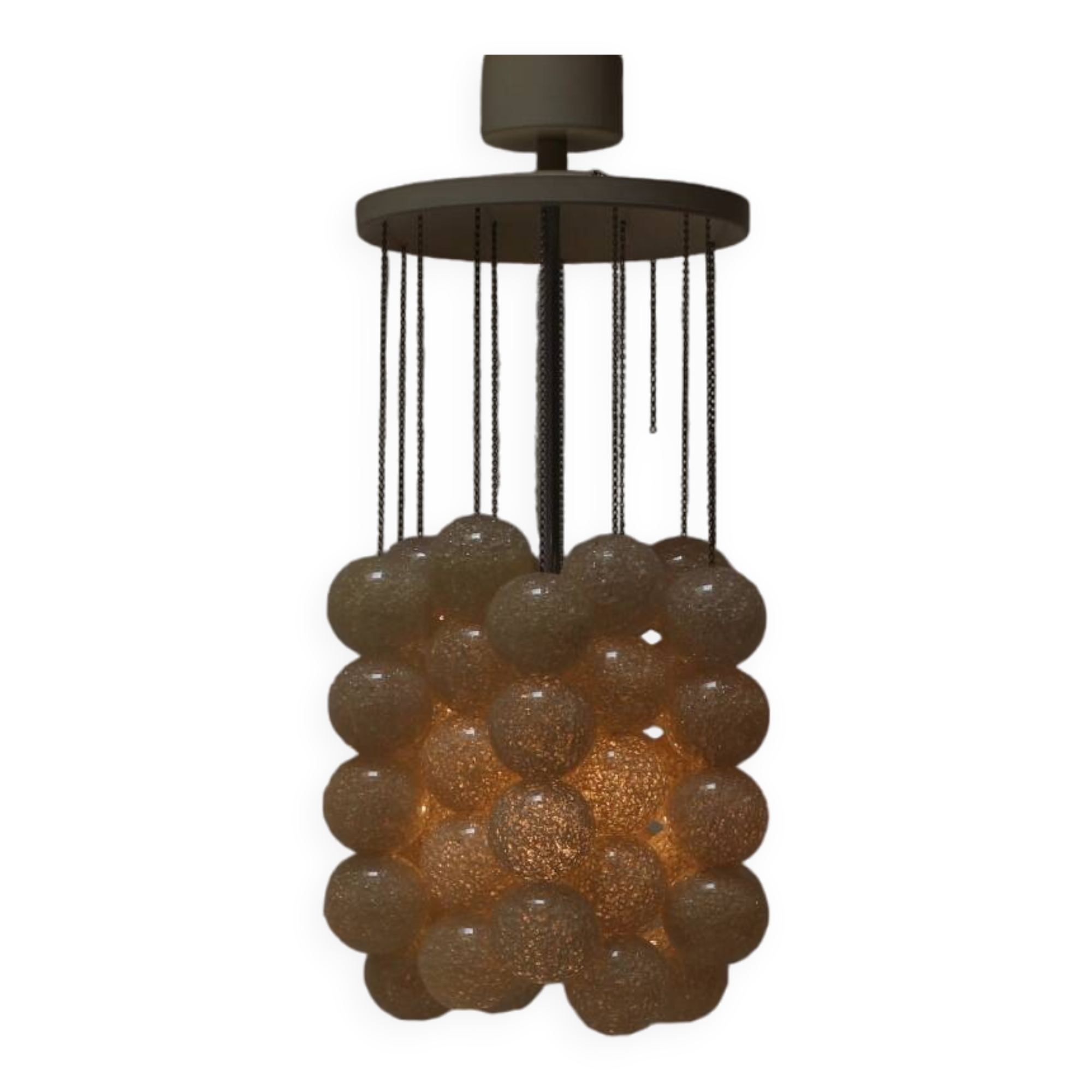 1970s Napako “Bubble” Candlestick, Czechoslovakia