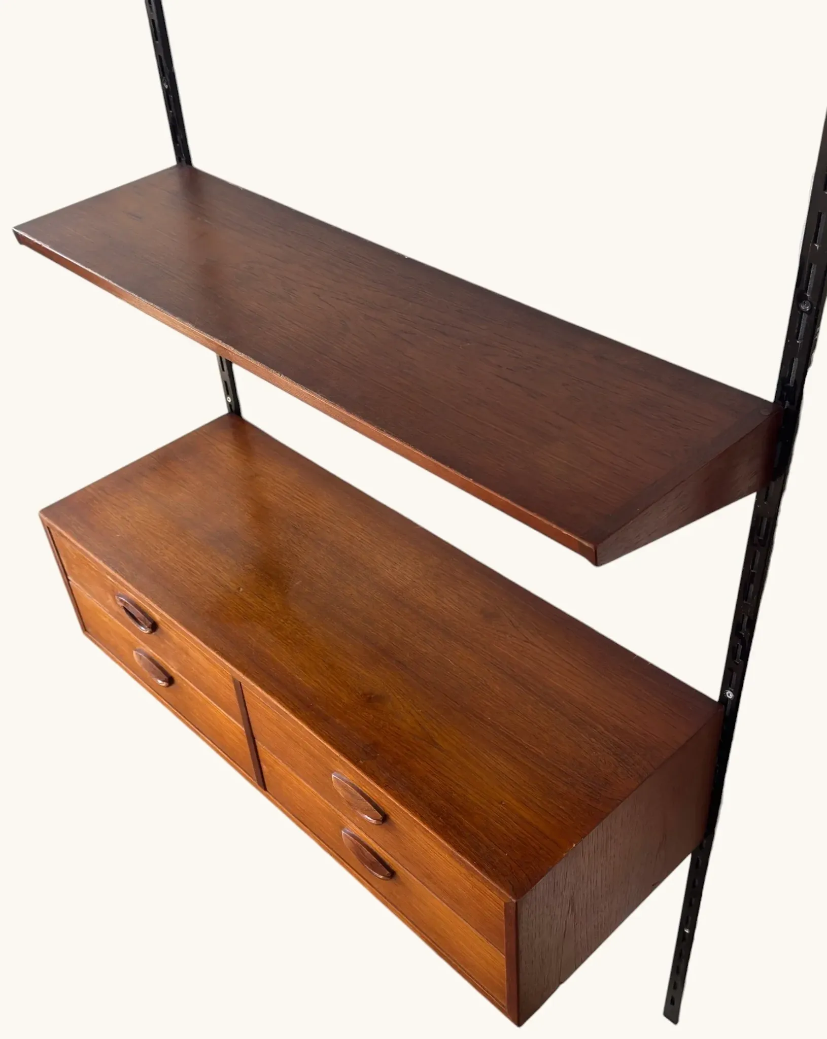 Danish wall system with drawer unit — Kai Kristiansen for FM Furniture