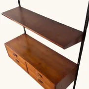 Danish wall system with drawer unit — Kai Kristiansen for FM Furniture