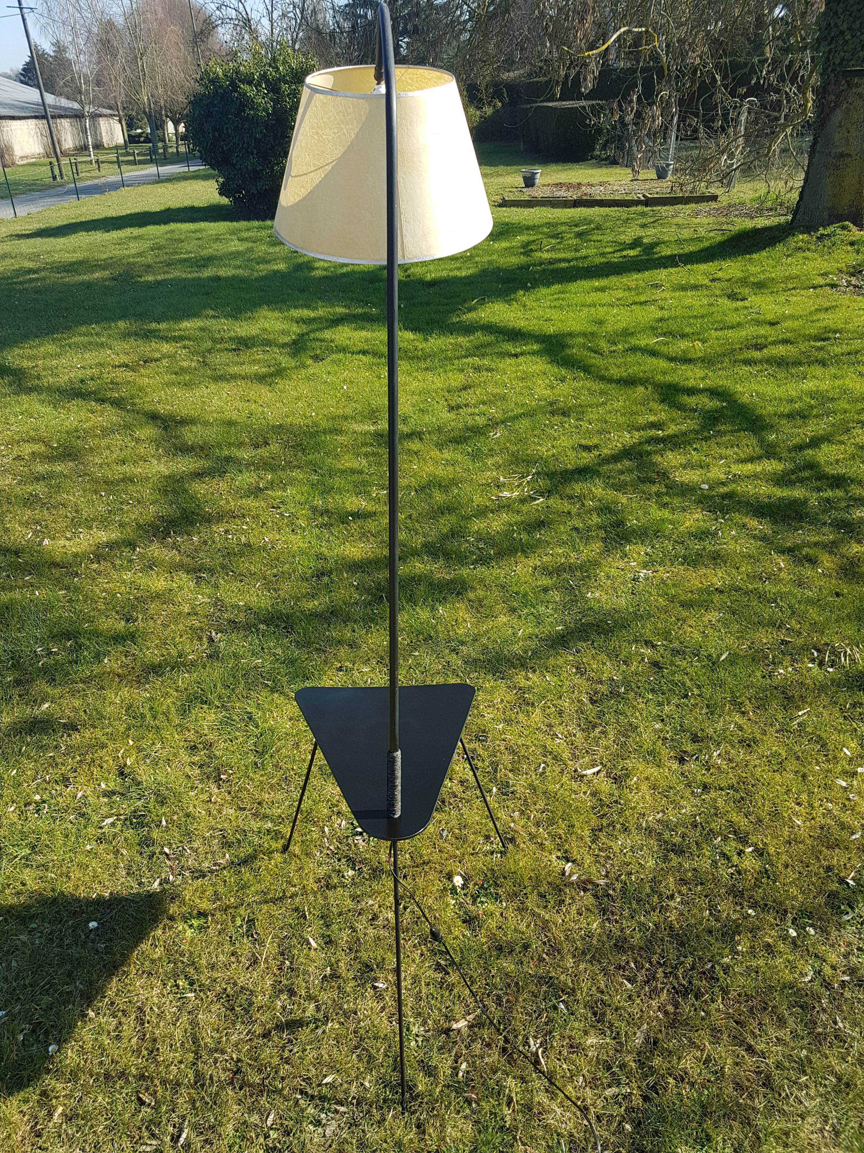 1950s tripod floor light