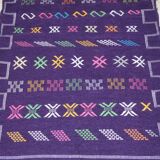Tapis berbère violet haut atlas 155X70cm