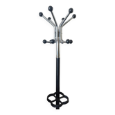 Vintage Italian design coat rack – Marble & Chrome – 70s/80s