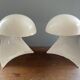 Pair of Dania lamps by Dario Tognon for Artemide vintage 1969