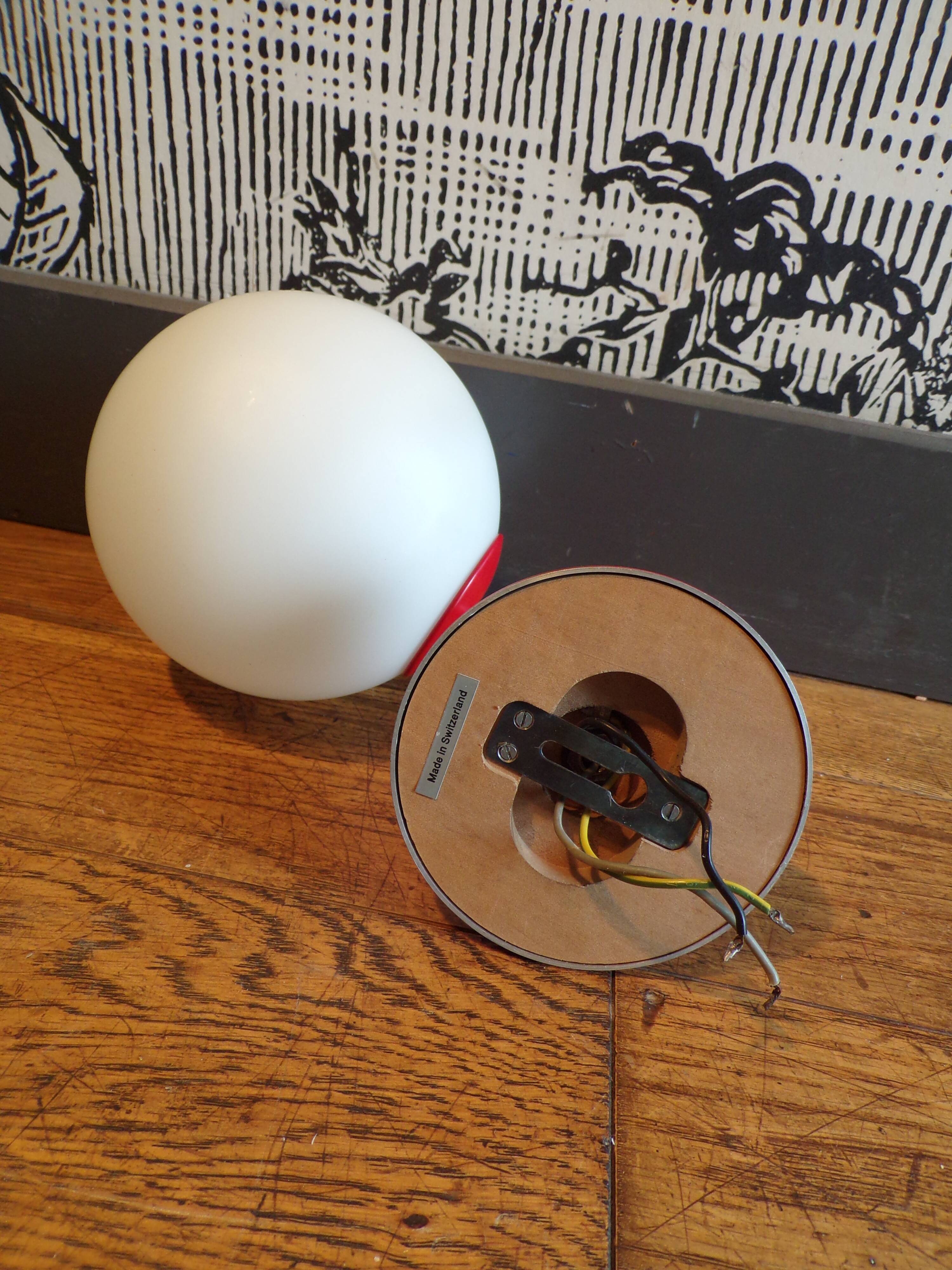 Wall lamp by Max Bill for Temde