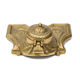 Encrier Art nouveau bronze doré vintage ancien