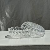 Small glass candy box Cristal d'Arques France