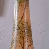 Glass paste vase attributed to Legras, late 19th century