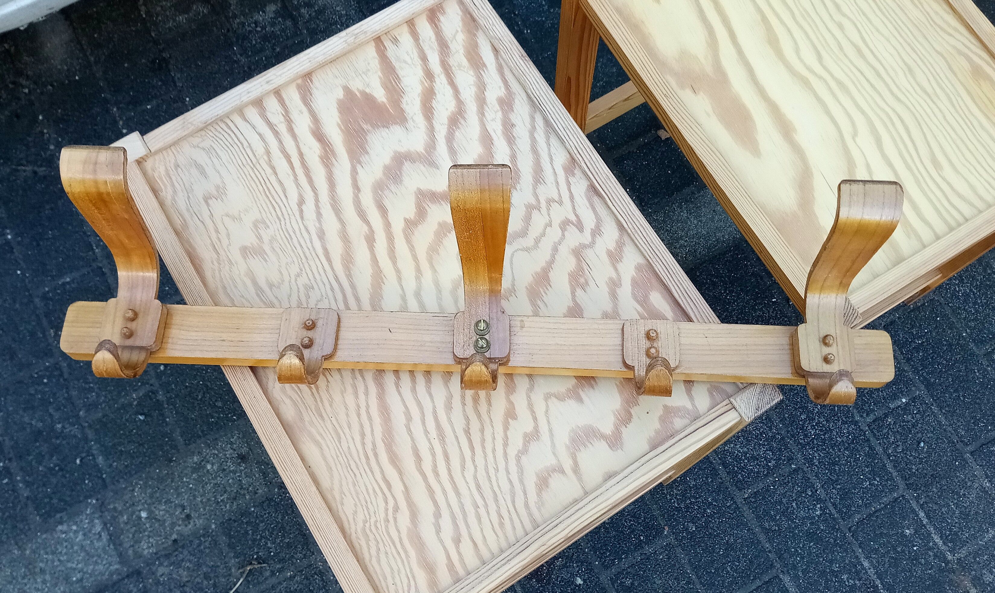 scandinavian wodden wardrobe from the 50s