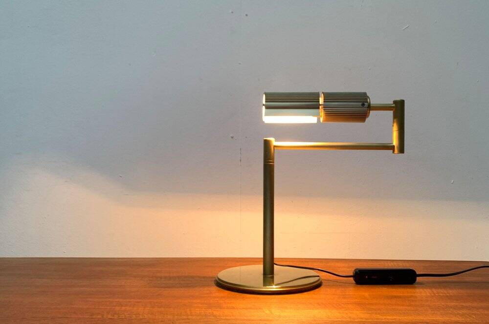 Lampe de table Space Age par V. Frauenknecht pour Swisslamps International, années 1970