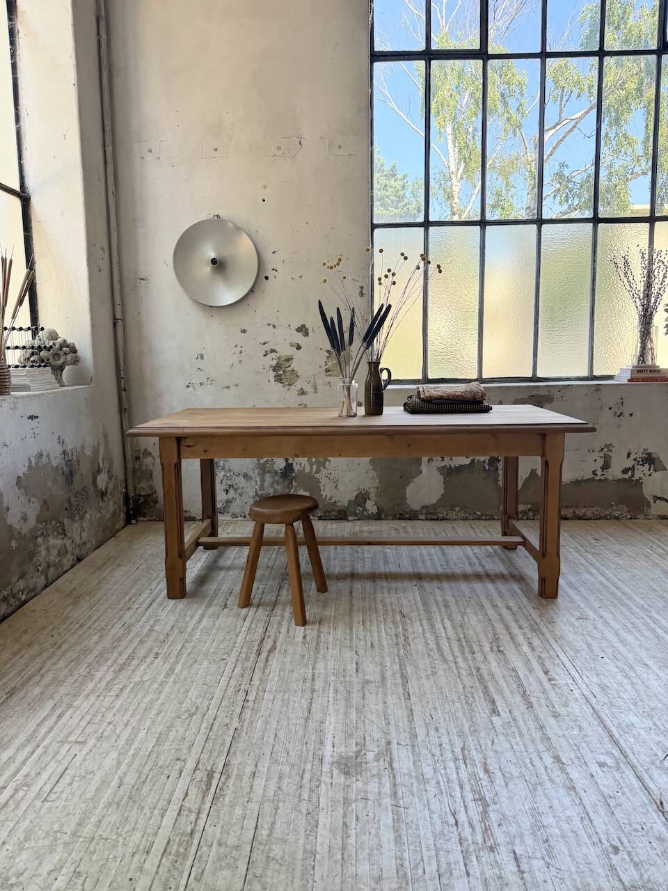 190 cm pine farmhouse table