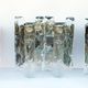 Lot of 3 J. T. Kalmar Sconces Light Wall Mounted Brutalist Mid Century  - 2 pieces are 25cm X 12 cm