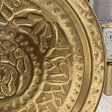 Brilliant brass dish