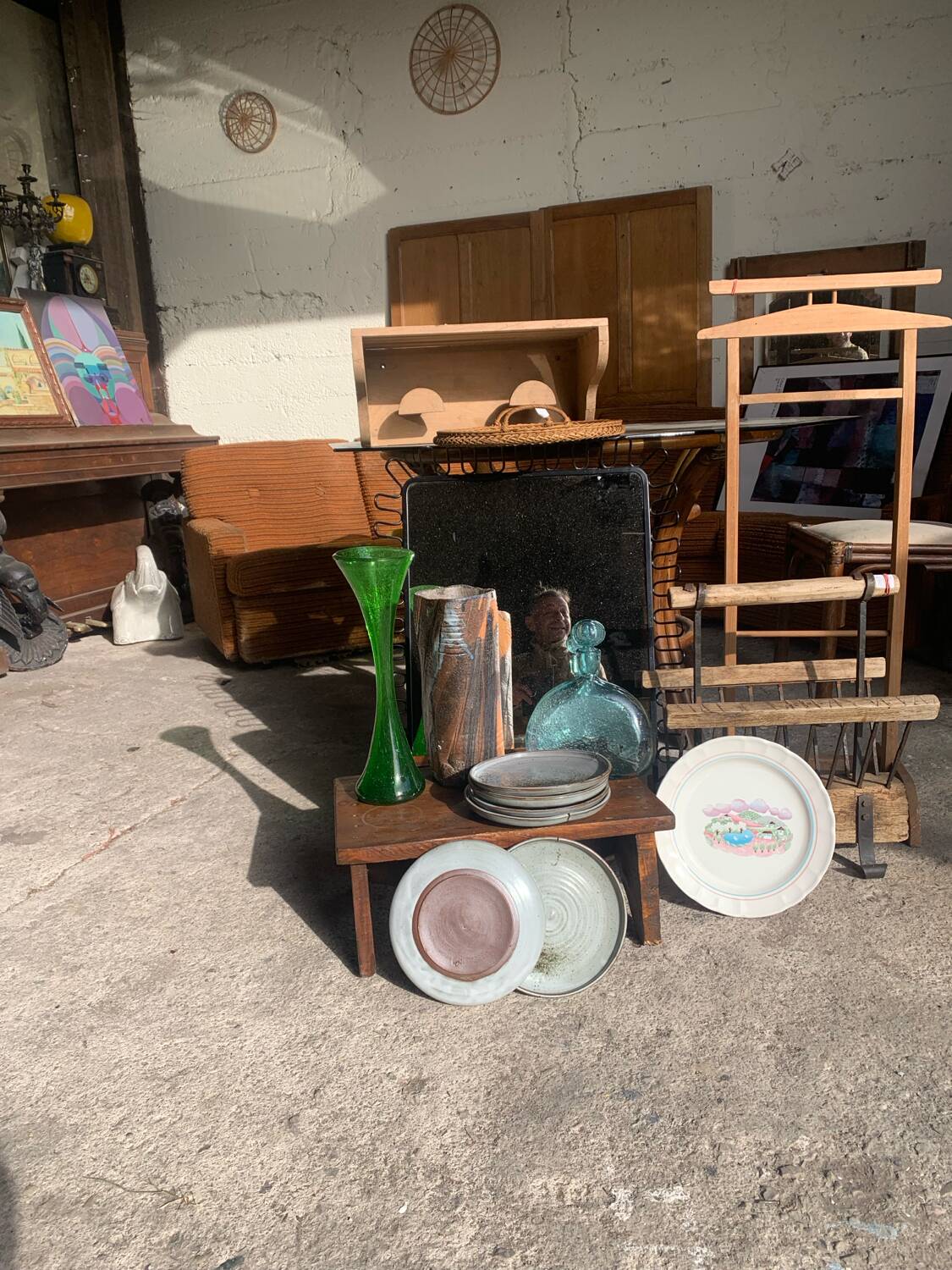 IKEA Mandal mirror from the 80s.