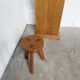 Tripod stool elm