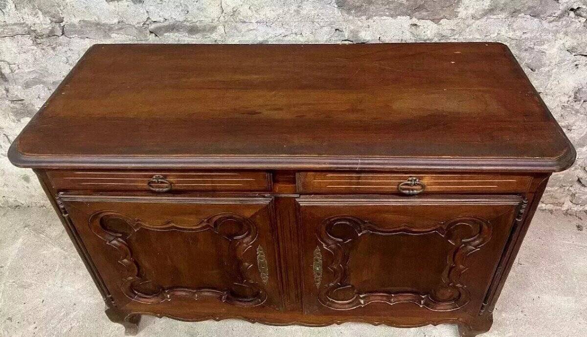 Buffet époque Louis XV en chene massif