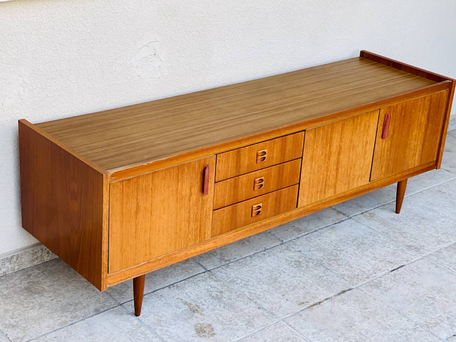 Scandinavian teak sideboard