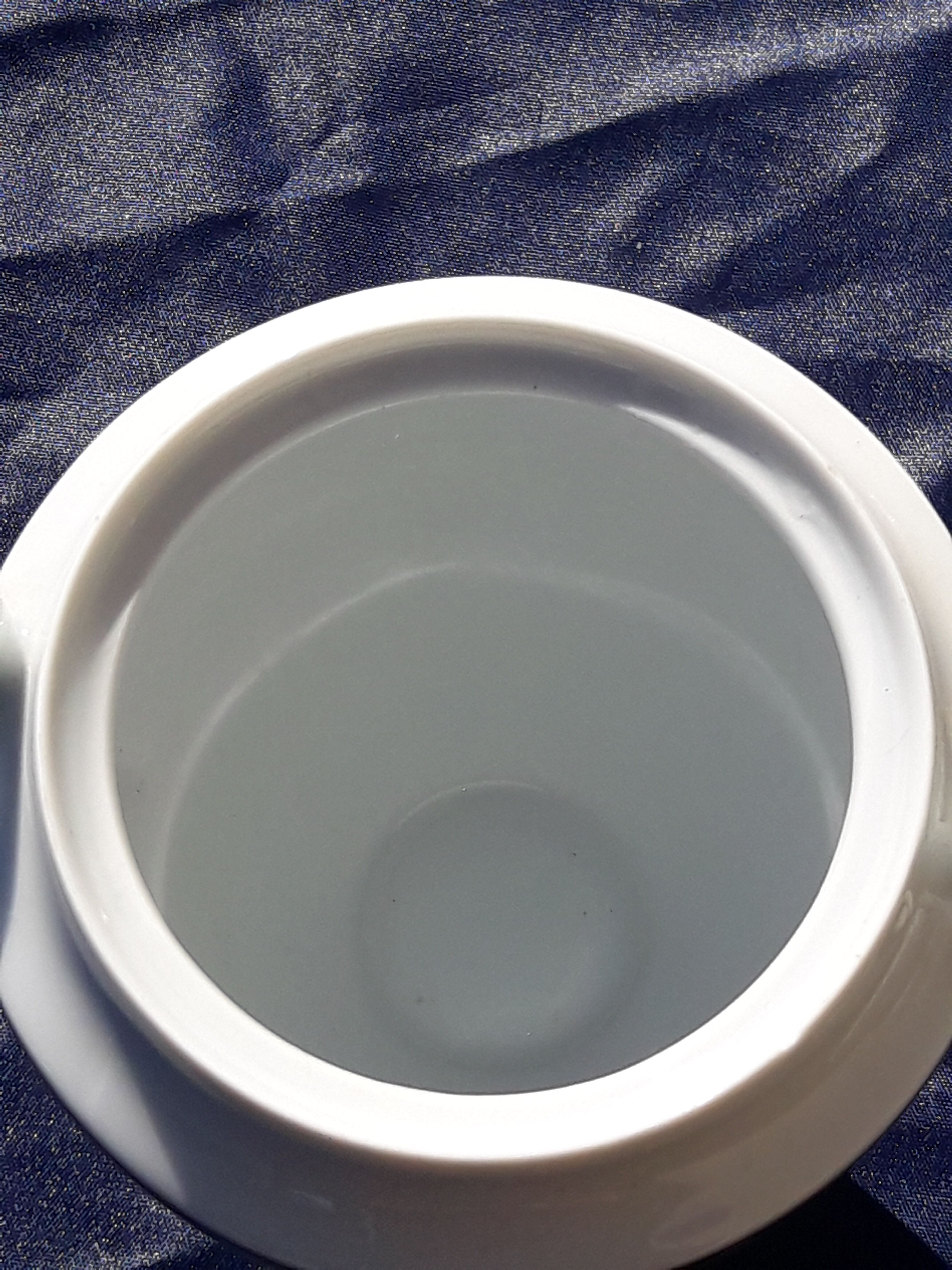 Limoges Medard porcelain sugar bowl of Noblat model Veronese green H 15 cm