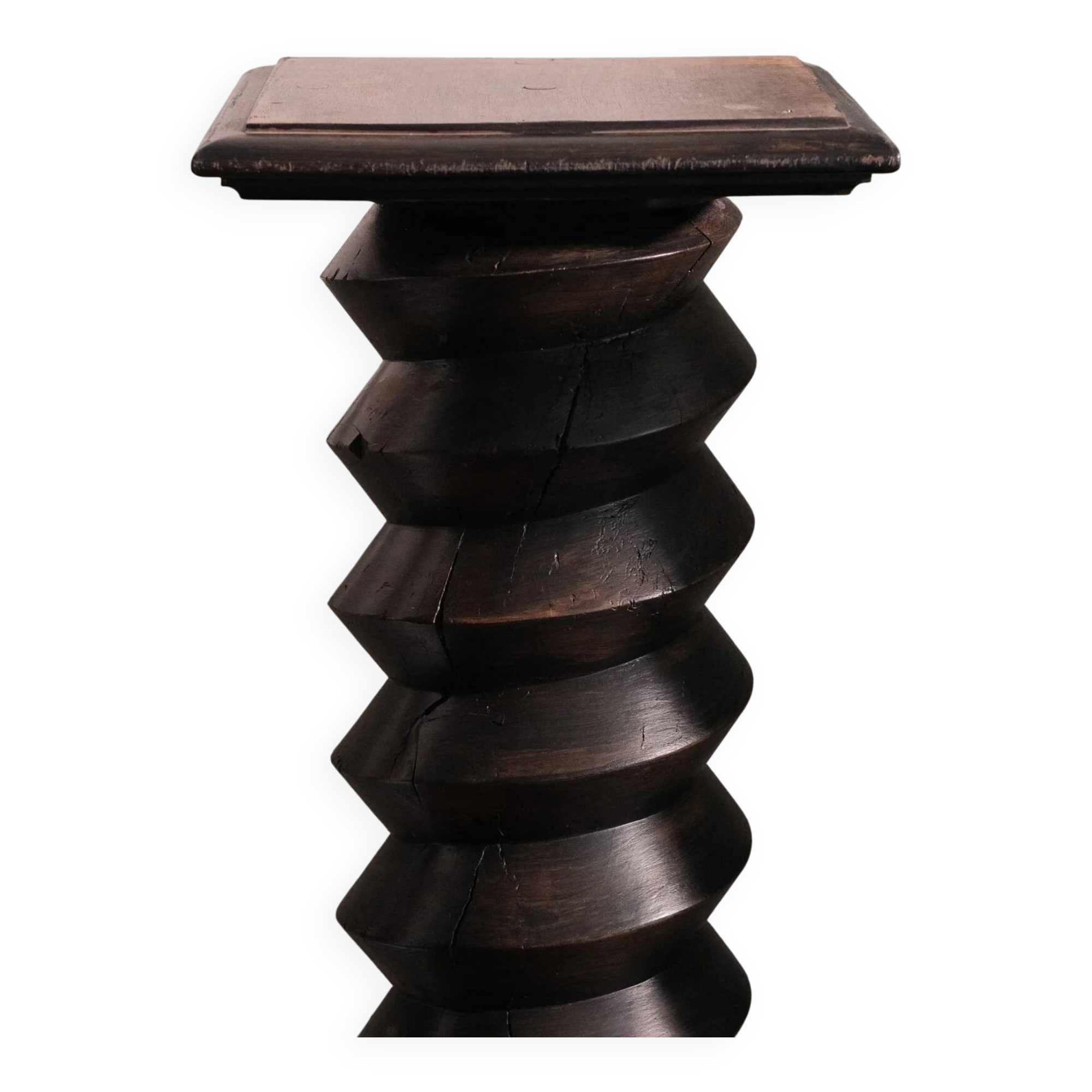 Socle en chêne
