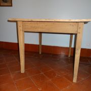 Table de ferme en bois naturel