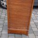 Old cabinet wooden curtain binder