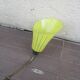 Chandelier vintage glass Tulip color 6 branches