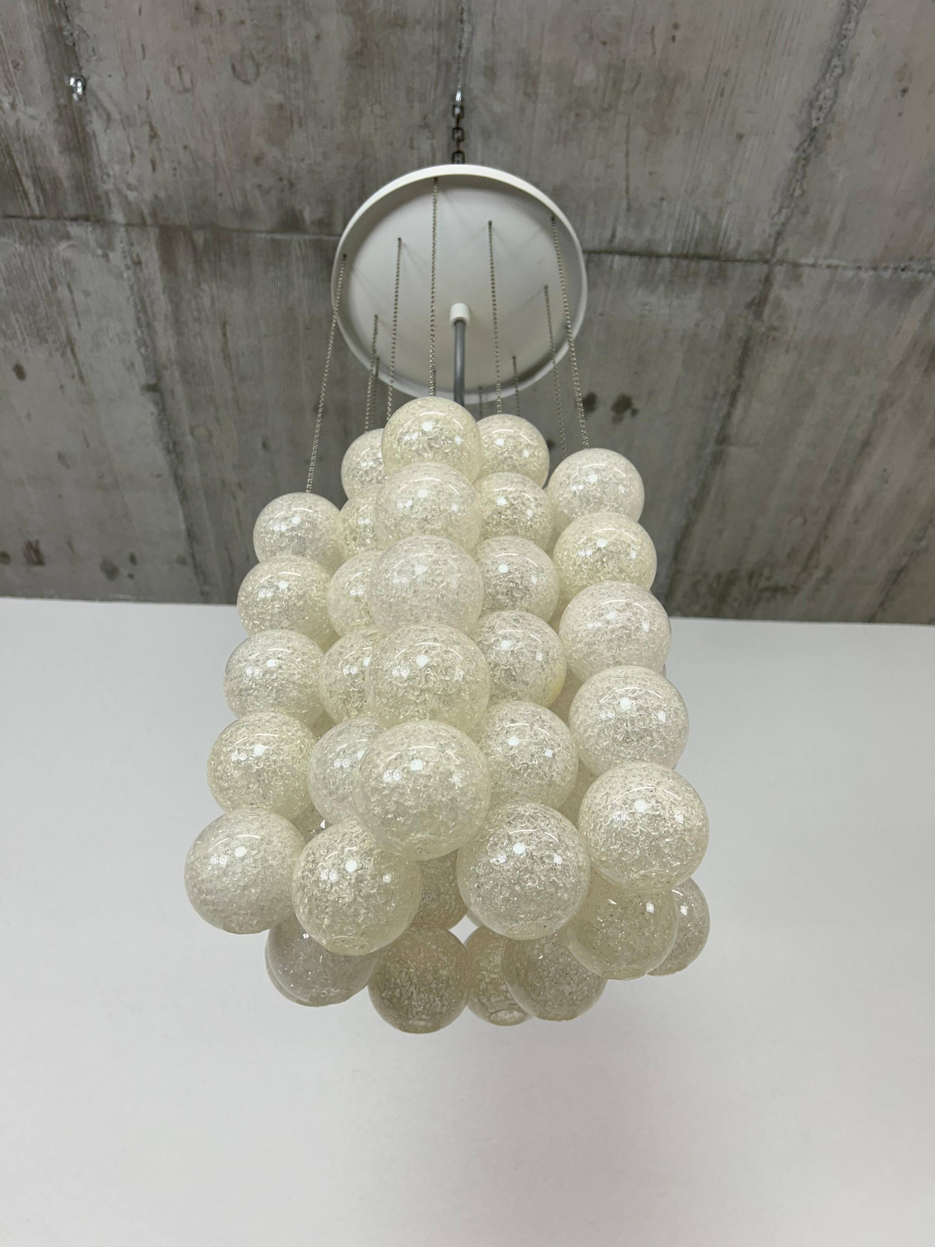 Lampe suspendue Napako design milieu du siècle