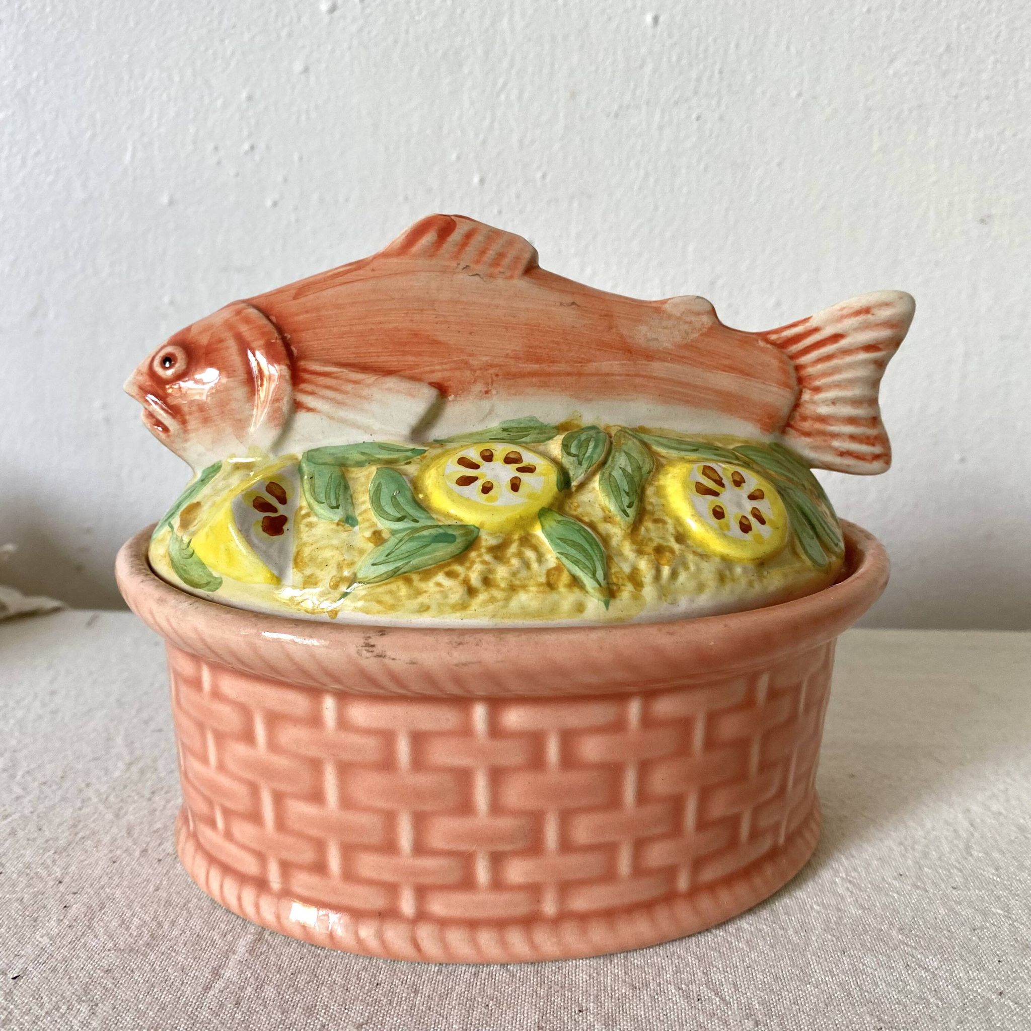 Salmon terrine with slip of Portugal