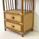 Vintage rattan shelf
