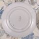 6 Creil and Montereau dessert plates “Blueberries” model